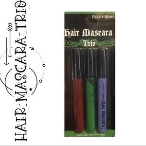Hair Mascara Trio X3 Red, Green, Blue